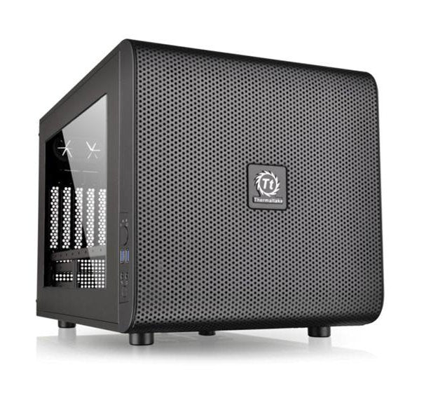 Caja Pc Thermaltake Core V21 Negro Con Ventana