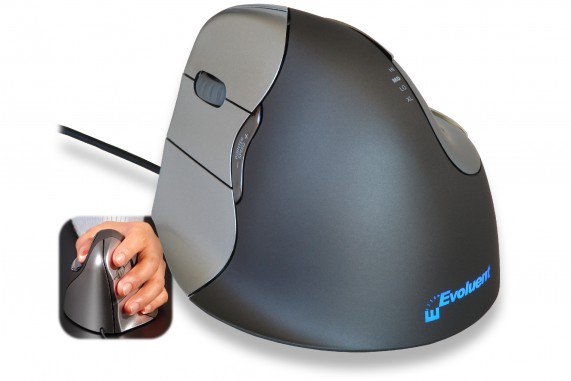 EAN 8717399991087 - BakkerElkhuizen Evoluent4 ratón Oficina Izquierda Laser 2600 DPI imagen 1