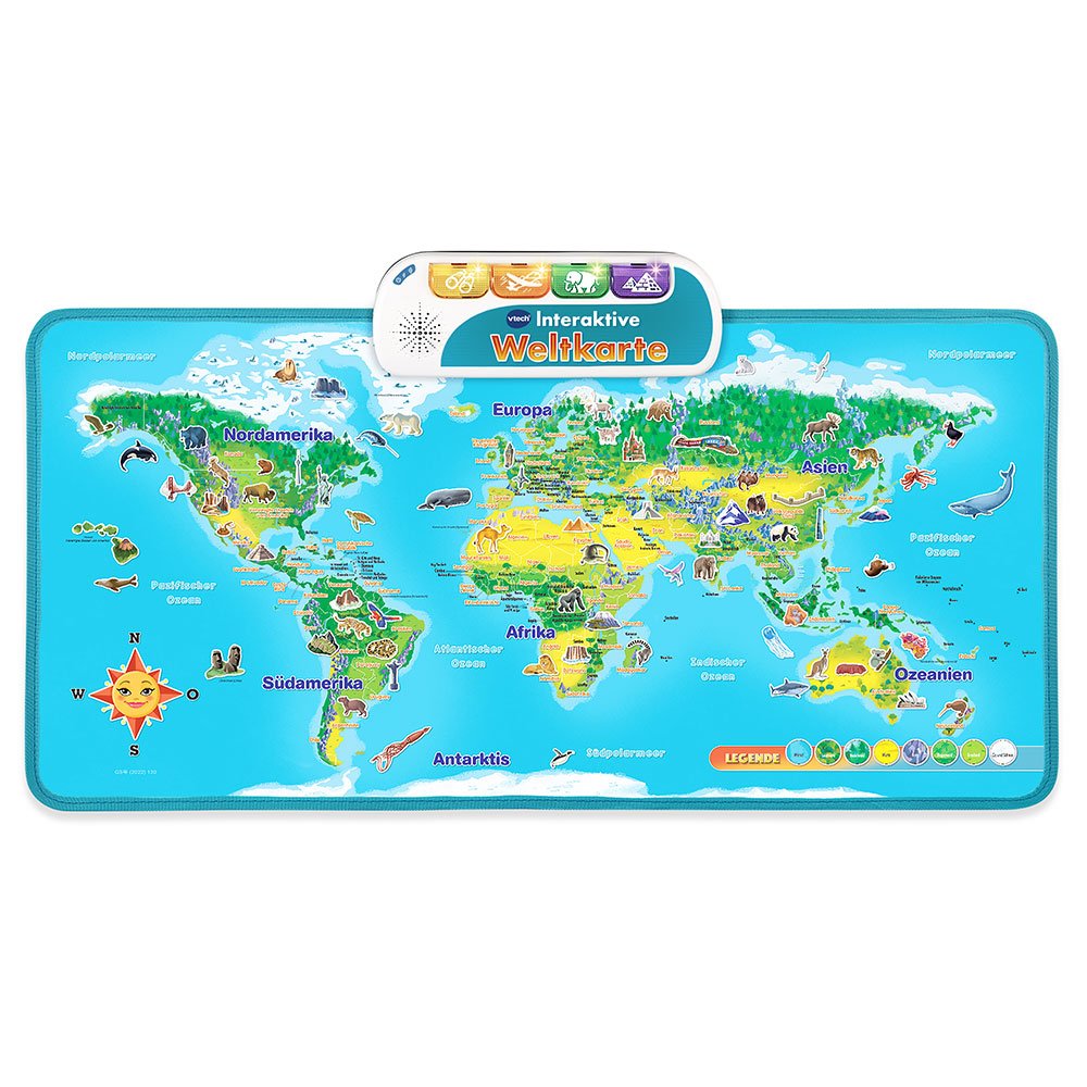 Vtech Interactive World Map, Learning Fun 80-615704