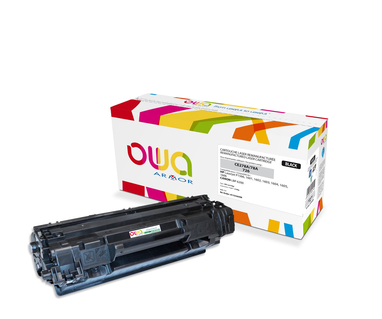 Toner Armor Para Hp Laserjet P1566, 1601 Negro