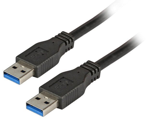 Efb Usb3.0 Anschlusscable A-A, St.-St., 5,0m, Schwarz, Premium