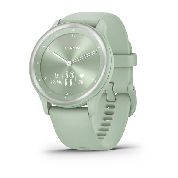 Smartwatch Garmin Vivomove Sport Notificaciones Frecuencia Cardíaca Gps Verde Menta