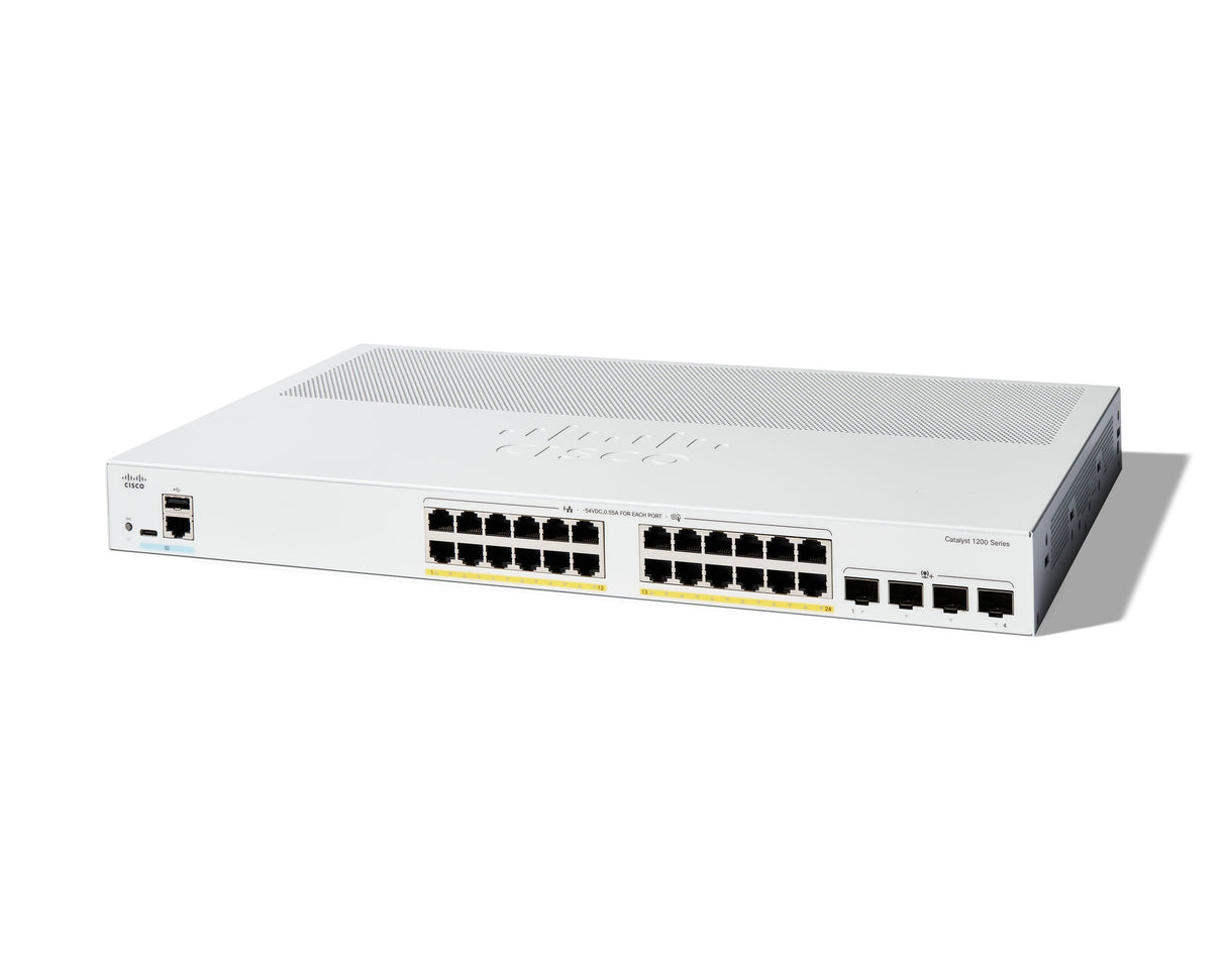 EAN 0889728521710 - Cisco C1200-24P-4X switch Gestionado L2/L3 Gigabit Ethernet (10/100/1000) Blanco imagen 1