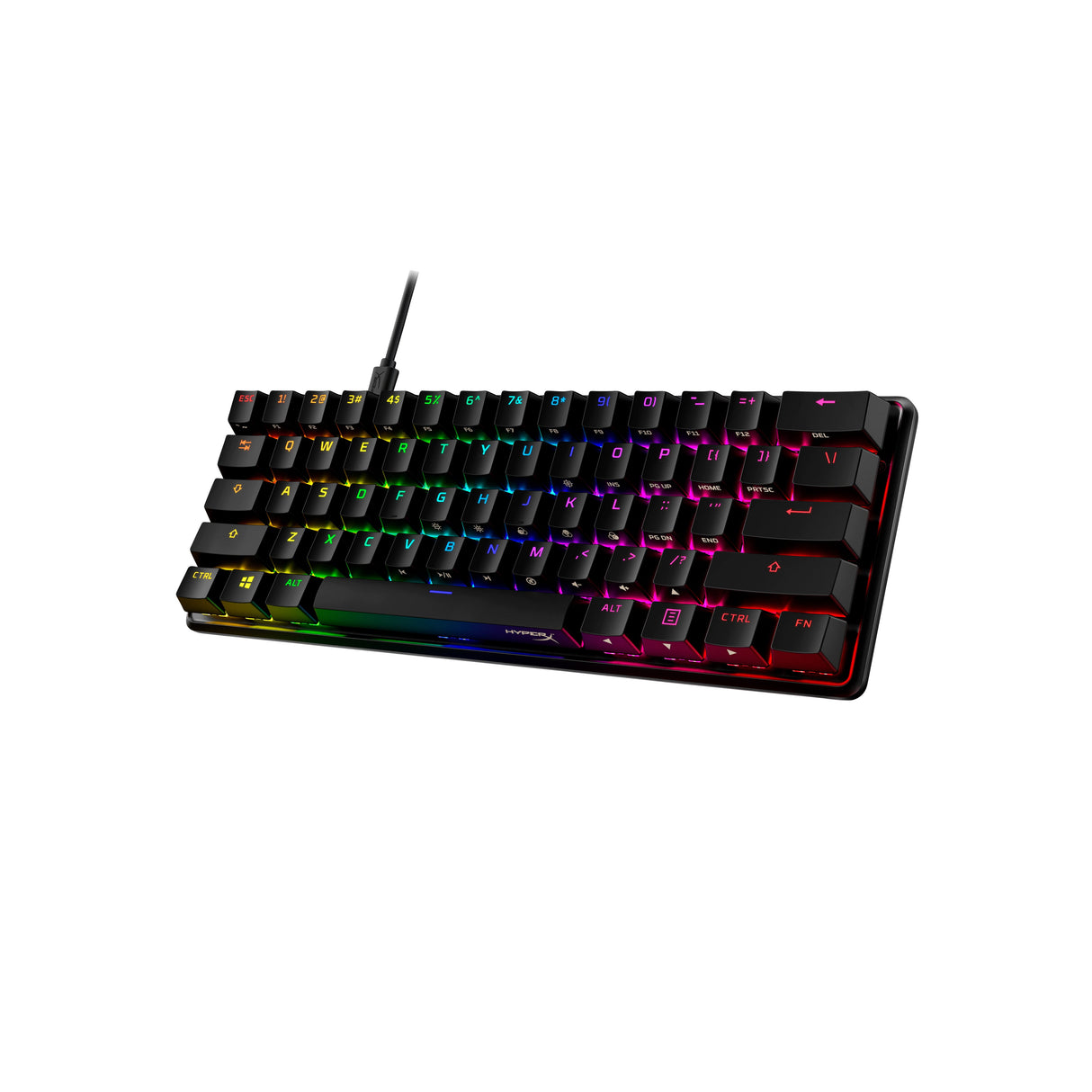 EAN 0196188048948 - HyperX Alloy Origins 60 - Mechanical Gaming Keyboard - HX Red (US Layout) (HKBO1S-RB-US/G) teclado Juego imagen 14