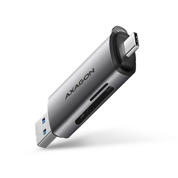 EAN 8595247904416 - Axagon CRE-SAC lector de tarjeta USB 3.0 Type-A/Type-C Gris imagen 2