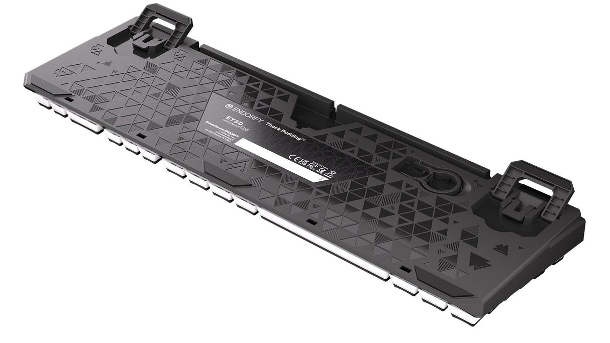 Teclado Alemán Endorfy Thock Usb Qwertz Negro