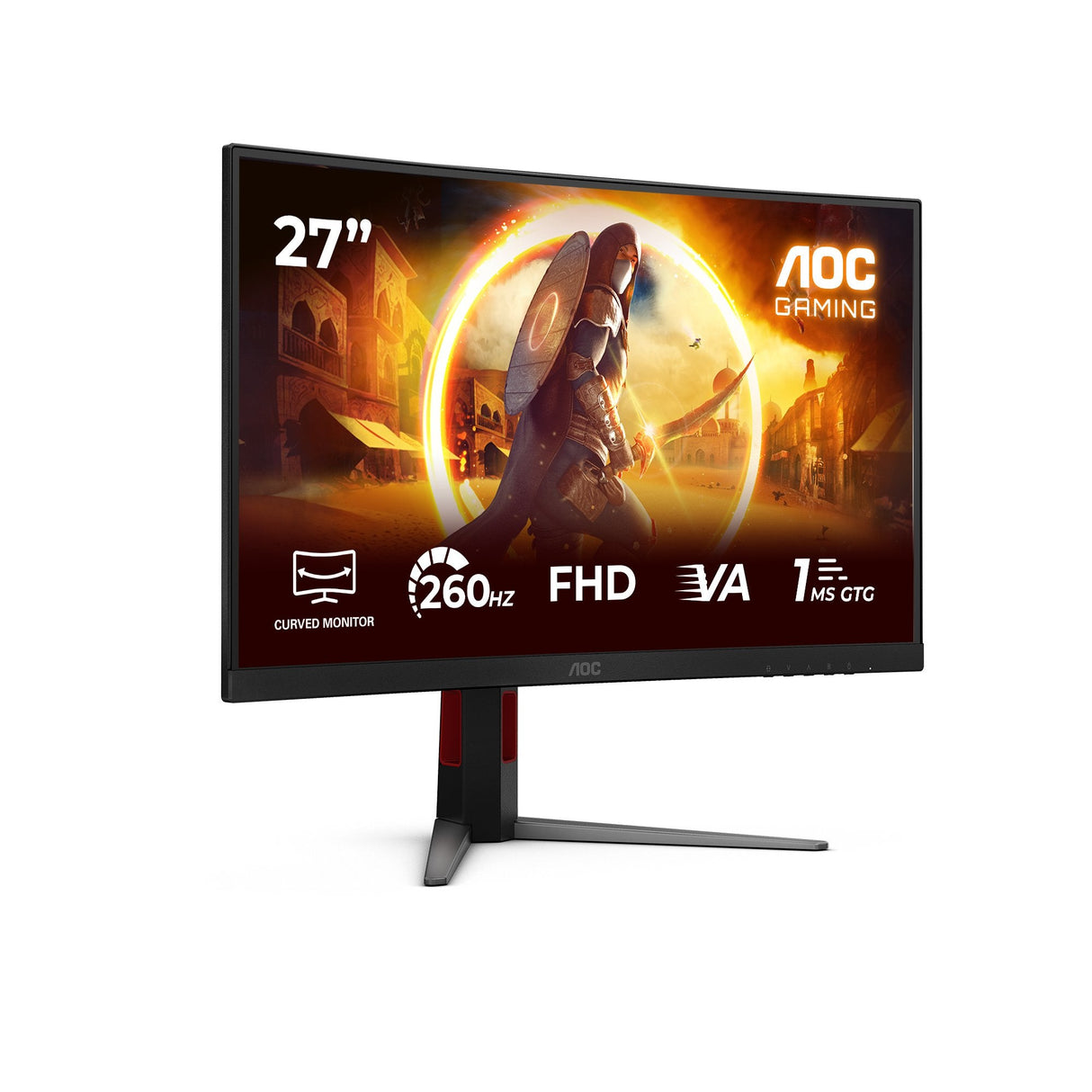 C27g4z2 27' 16:9 Fast Va 260hz (Oc Native 240hz) 1920x1080 Has 130mm Hdmi X 2x 2.0 Dp X 1x 1.4