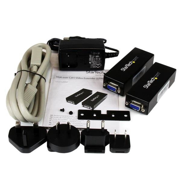 EAN 0065030835398 - StarTech.com ST121UTPEP extensor audio/video Transmisor y receptor de señales AV Negro imagen 5
