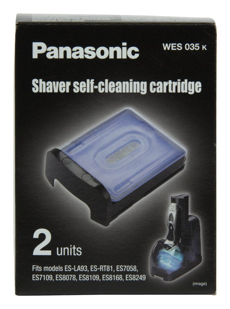 Panasonic Wes035k503 Accesorio Para Maquina De Afeitar Cartucho De Limpieza