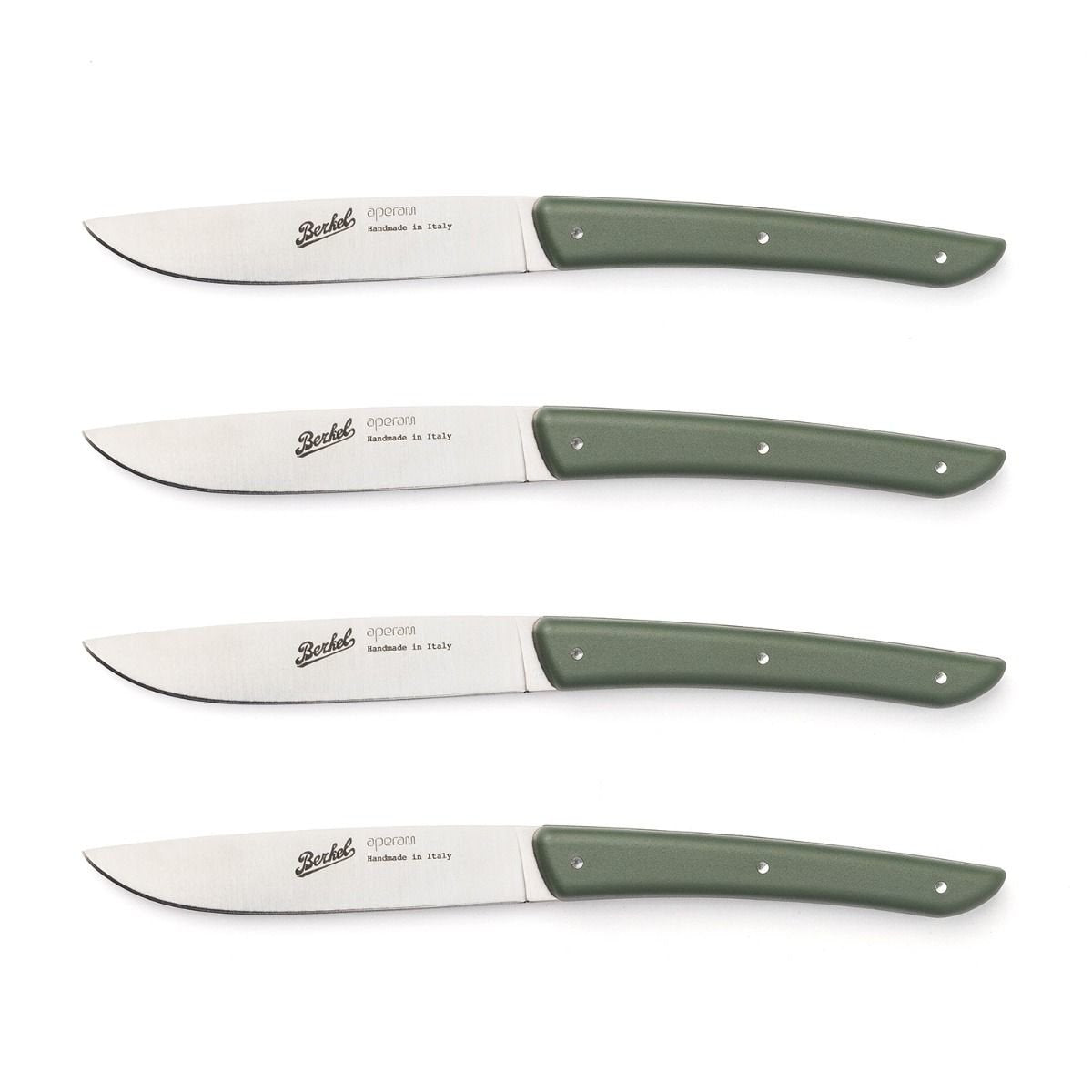 Juego De Cuchillos Para Carne Berkel 4 Uds. Color Verde