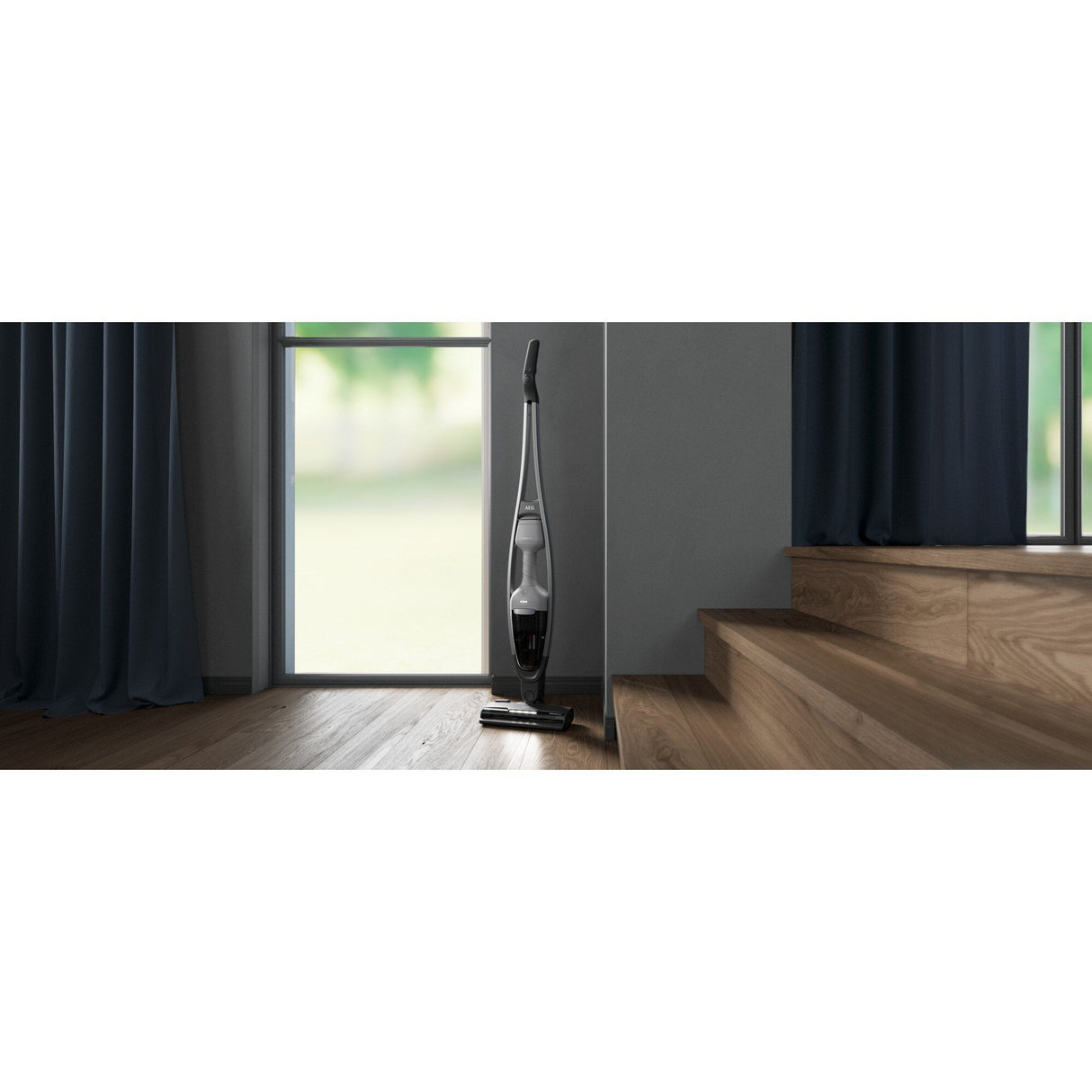 EAN 7332543822119 - AEG AS62CB25UG Aspiradora escoba Batería Secar Sin bolsa 0,35 L Gris 2,5 Ah imagen 2