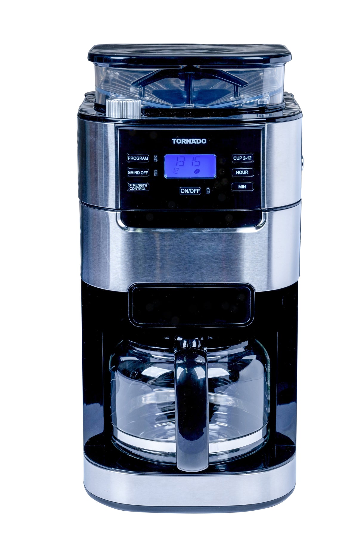 Cafetera Tornado Automática Tcm-1025a-Gs / Kaffeevollautomat Acero Y Negro