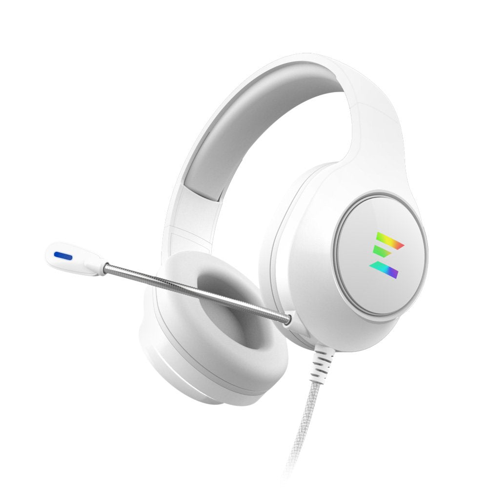 Auriculares Gaming Zalman Zm-Hps310 Blanco Rgb