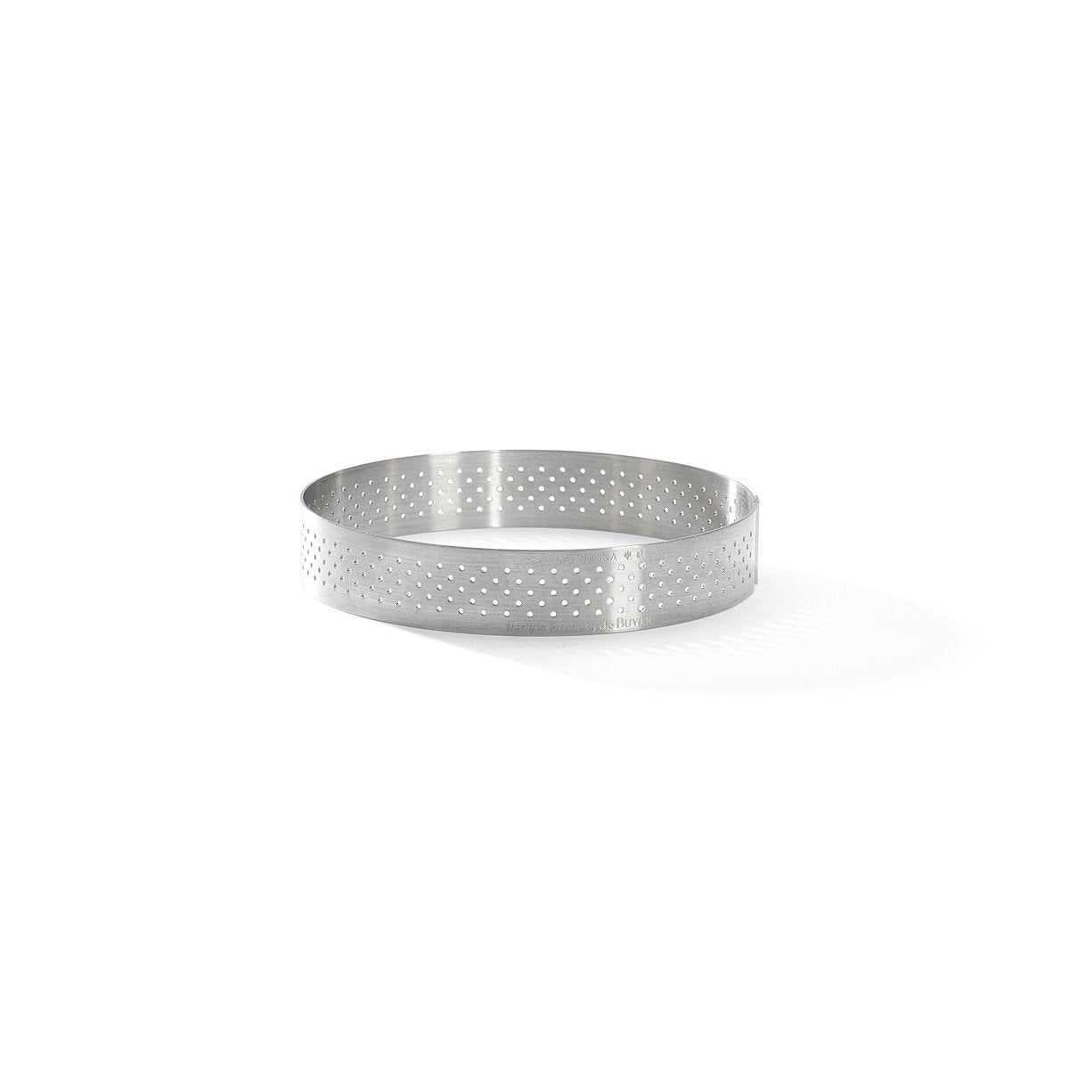 De Buyer Perforated Stainless Steel Round Tart Ring 12,5cm (3099 05) Debuyer05) Debuyer 05)