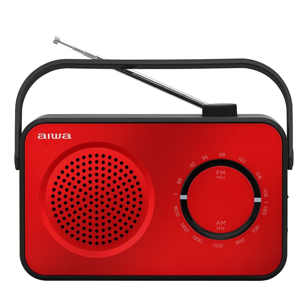 Radio Portátil Aiwa R-190rd 2w Roja