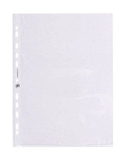 Oxford Fundas Para Documentos Din A4 0.11 Mm Transparente Como El Cristal