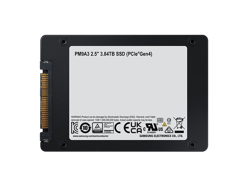 EAN 0008732503578 - Samsung PM9A3 3,84 TB 2.5" PCI Express 4.0 NVMe V-NAND TLC imagen 5