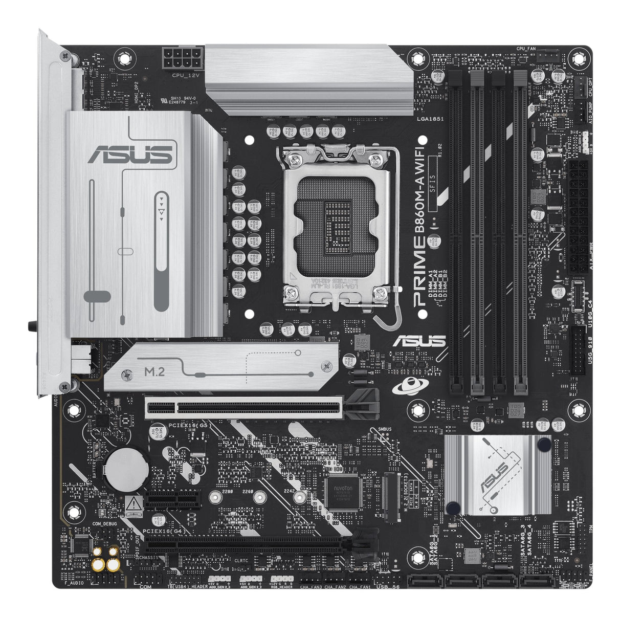 EAN 4711387806289 - ASUS PRIME B860M-A WIFI Intel B860 LGA 1851 (Socket V1) micro ATX imagen 2