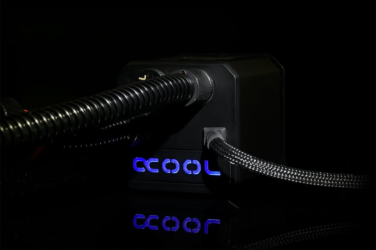 Alphacool Eisbaer 360 Cpu Procesador Sistema De Refrigeración Líquida Todo En Uno 12 Cm Negro