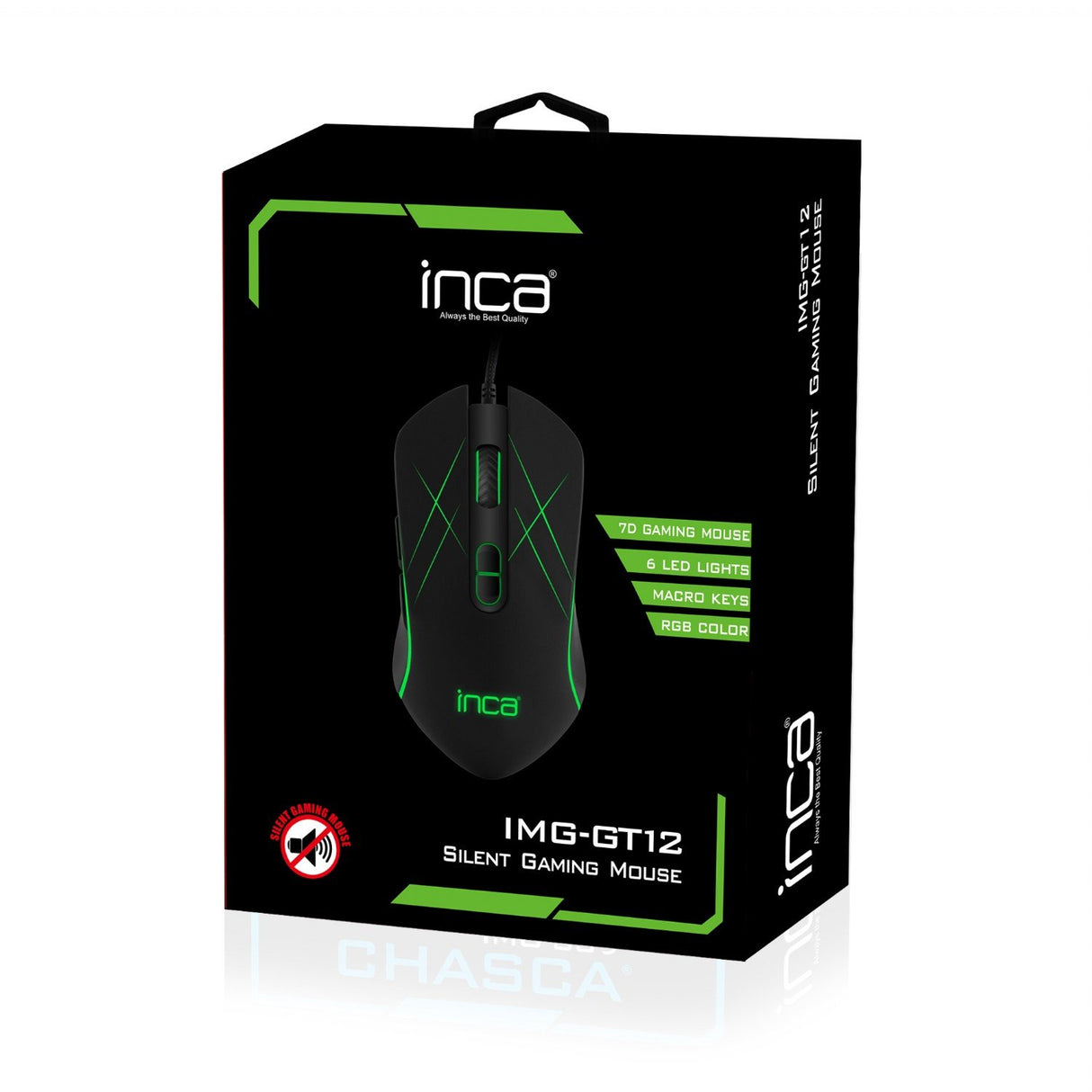 EAN 8681949010163 - Inca IMG-GT12 ratón Juego mano derecha USB tipo A 3200 DPI imagen 4