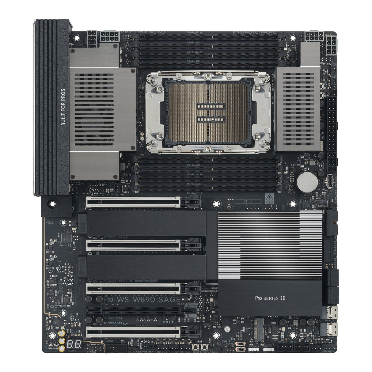 Placa Base Asus Pro Ws W890e-Sage Intel,4710,Ddr5,Ebb