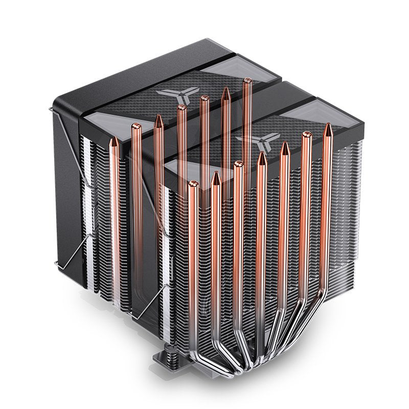EAN 6970620552958 - Jonsbo CR-3000 ARGB sistema de refrigeración para ordenador Procesador Ventilador 12 cm Negro 1 pieza(s) imagen 16