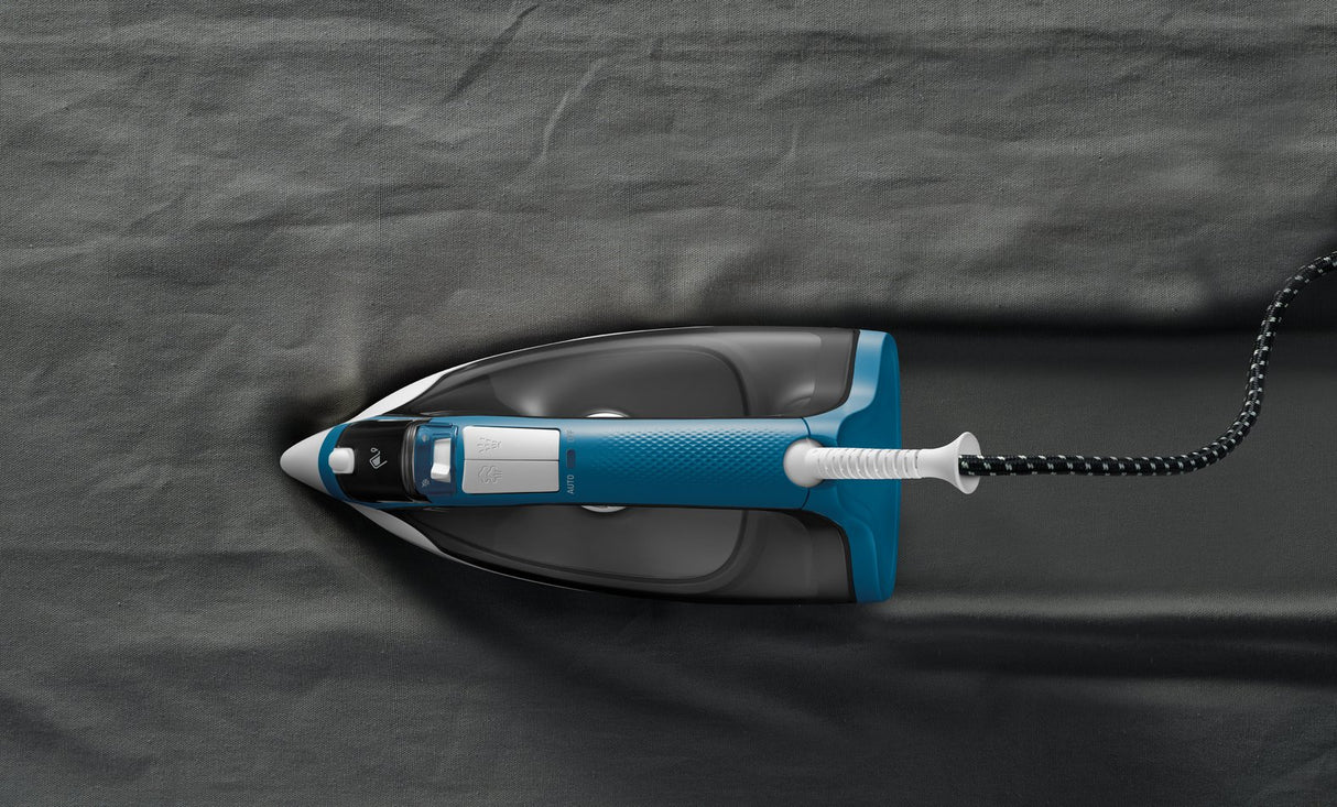 EAN 4210101962343 - Rowenta DX1550 Plancha seco Suela de acero inoxidable 2200 W Azul imagen 6