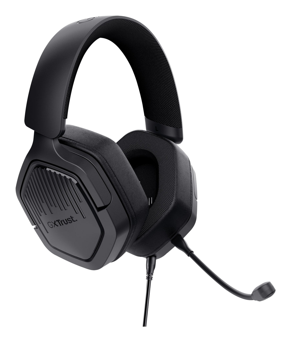 Auriculares Gaming Con Micrófono Trust Gaming Gxt 492 Carus Jack 3.5 Negros
