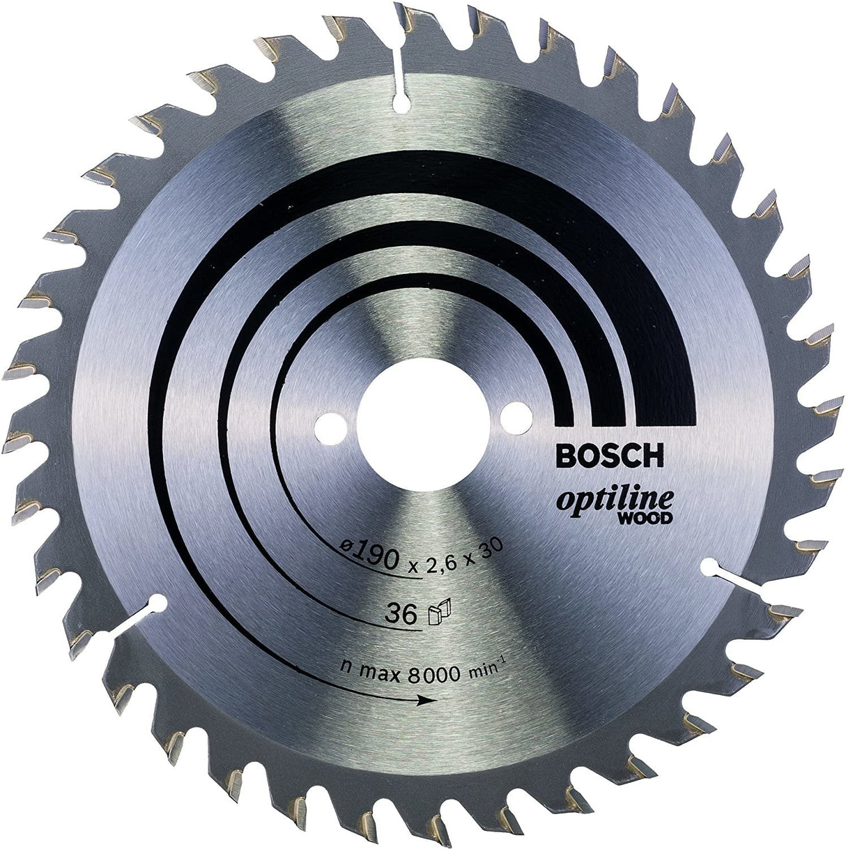 Bosch 2 608 640 616 Hoja De Sierra Circular 19 Cm 1 Pieza(S)