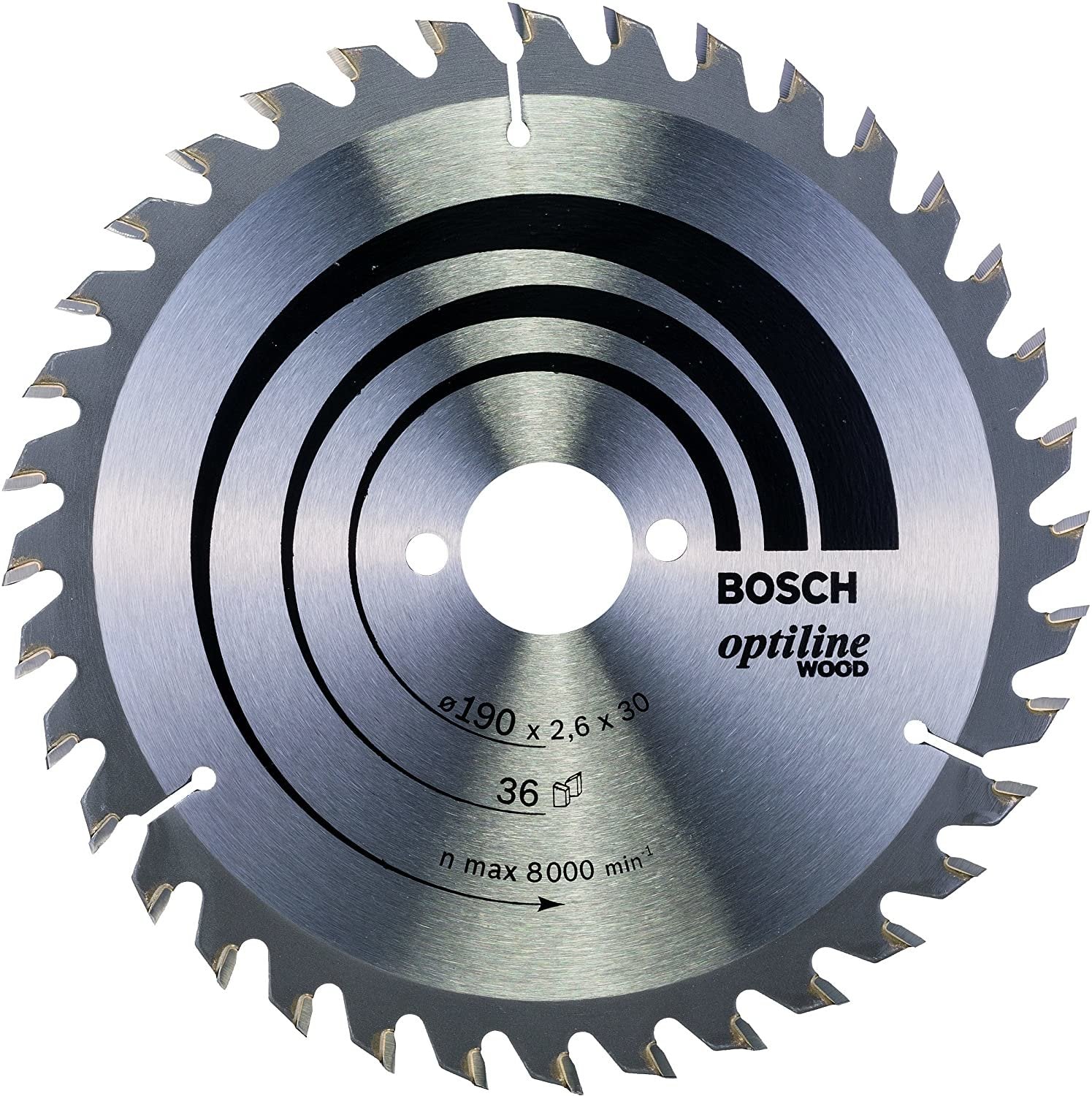 Bosch 2 608 640 616 Hoja De Sierra Circular 19 Cm 1 Pieza(S)