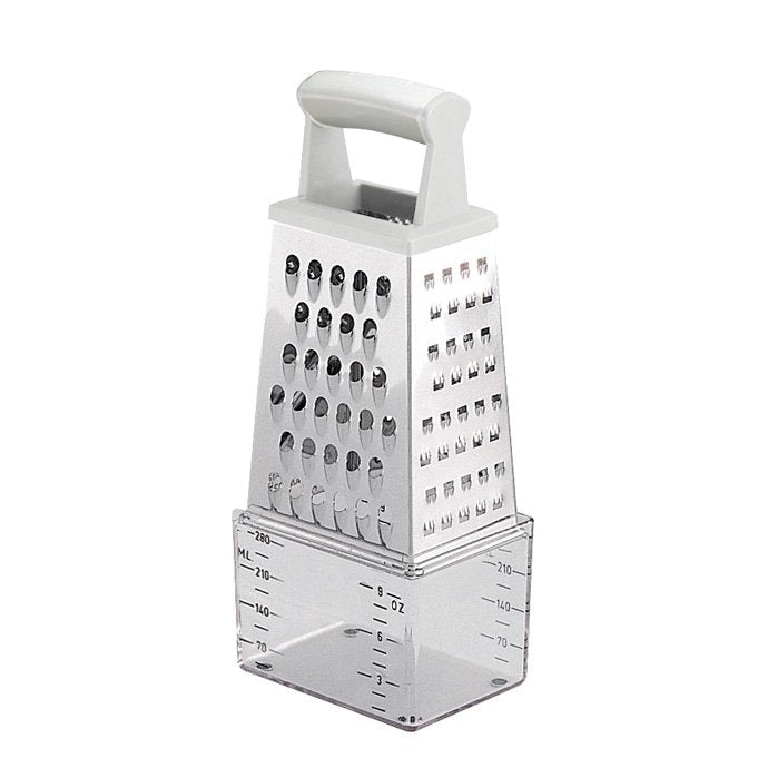 EAN 8595028429589 - Tescoma 643788 cortador de verduras en espiral o rallador manual Caja ralladora Acero inoxidable, Blanco imagen 1