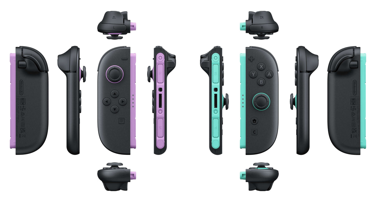 EAN 0045496321833 - Nintendo Joy-Con 2 Negro, Verde claro, Púrpura Bluetooth Gamepad Analógico/Digital Nintendo Switch 2 imagen 7