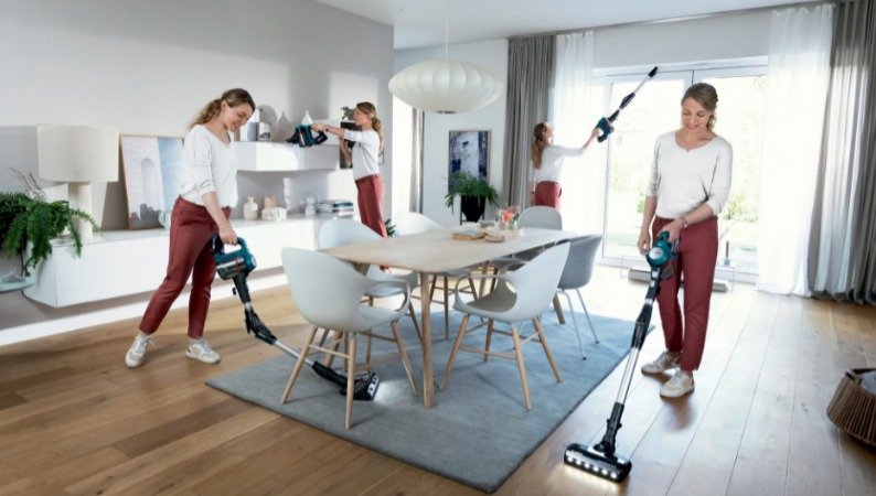 Aspirador Escoba Con Batería Bosch Unlimited Bss71125ah 18v Autonomía 35 Min