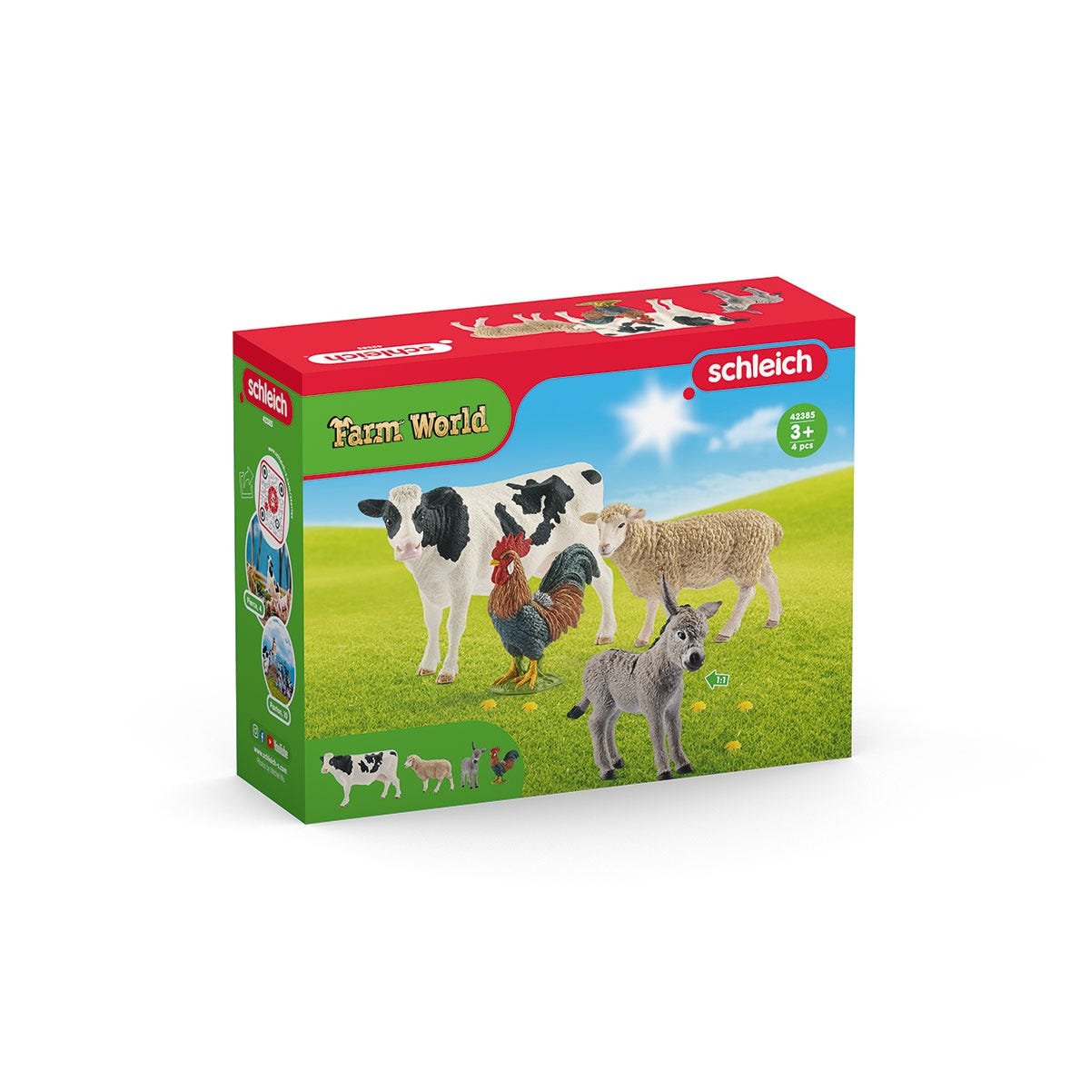 Figura Set De Iniciación Schleich Farm World 42385