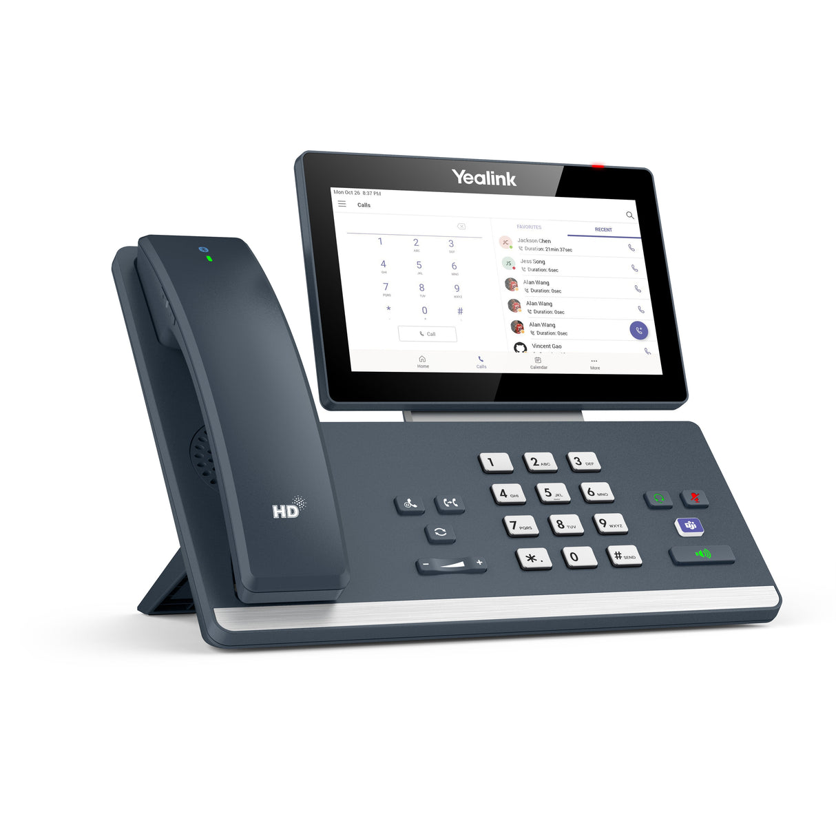 Teléfono Yealink Mp58-Wh Microsoft Teams Edition Teléfono Ip Gris Lcd Wifi