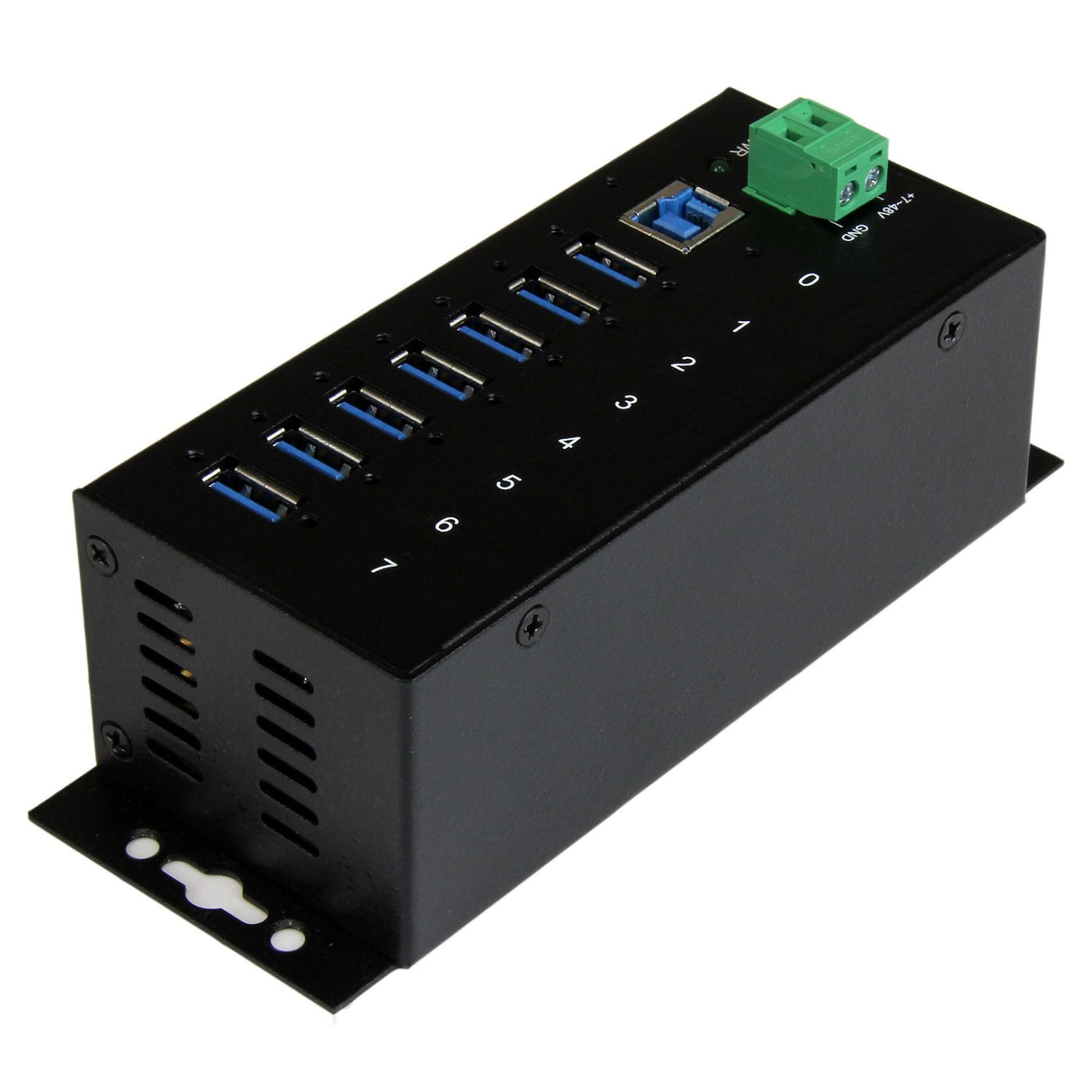 EAN 0065030860352 - StarTech.com ST7300USBME hub de interfaz USB 3.2 Gen 1 (3.1 Gen 1) Type-B 5000 Mbit/s Negro imagen 2