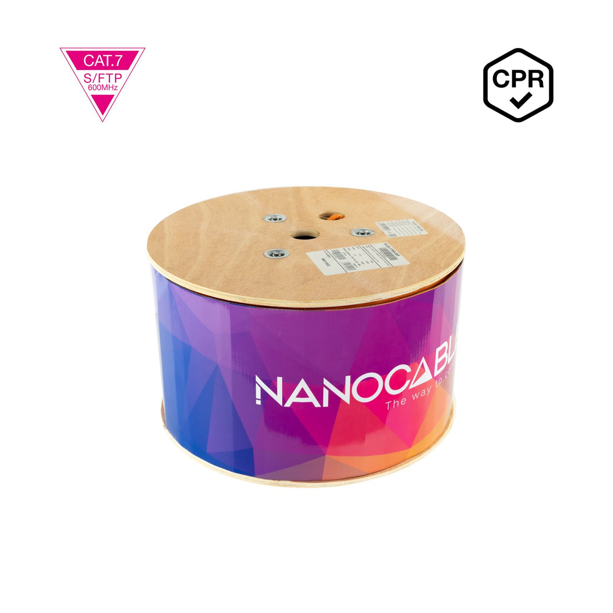 EAN 8433281012264 - Nanocable 10.20.1700-305 cable de red Cat7 SF/UTP (S-FTP) imagen 1