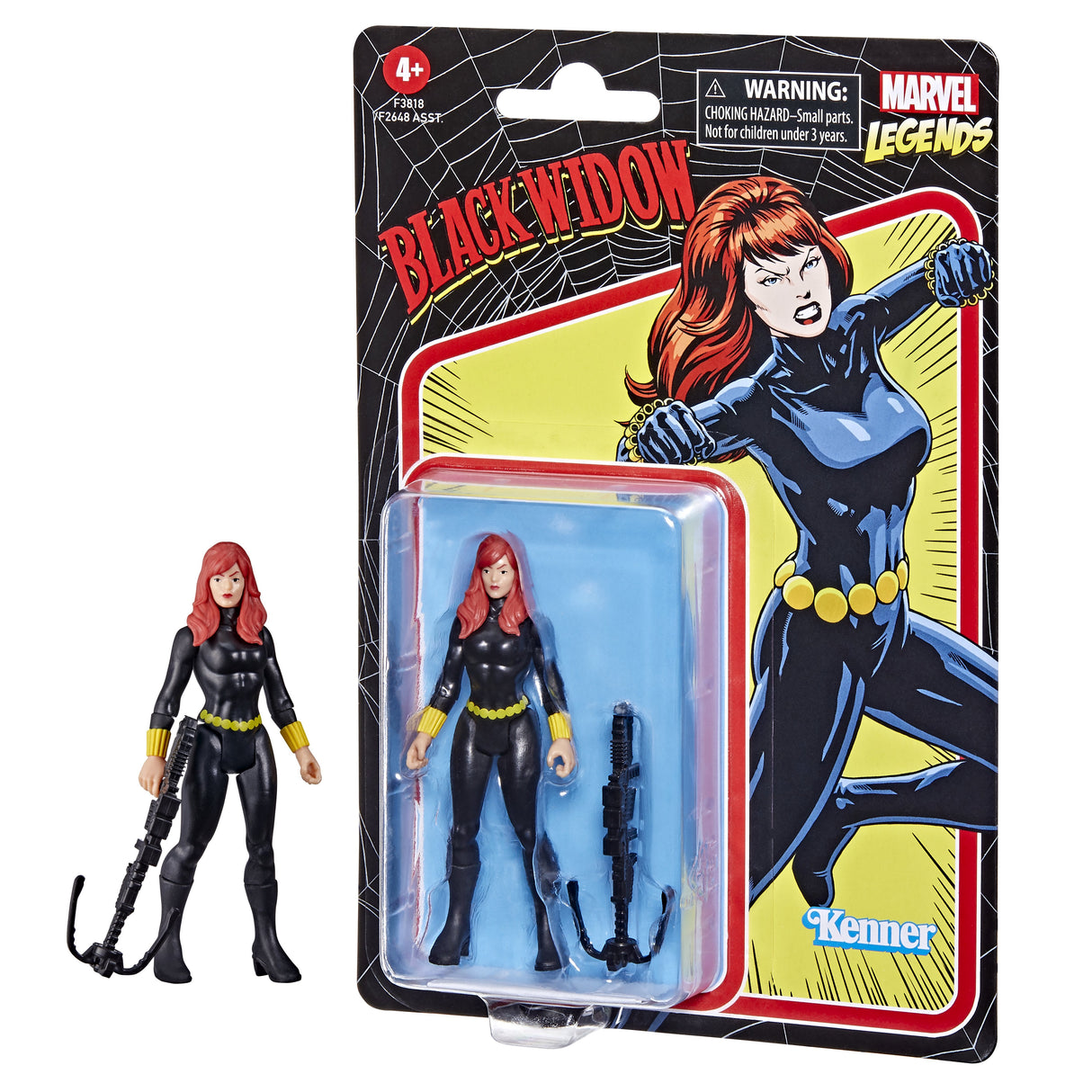 Figura Black Widow Marvel Retro Collection 9cm