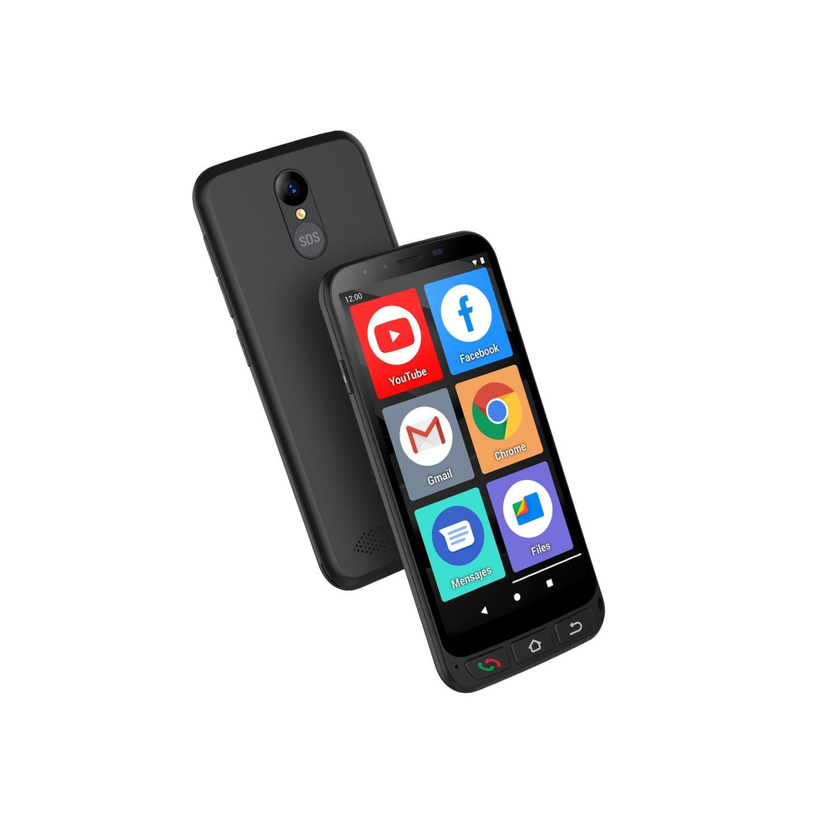 EAN 8436609912741 - SPC Zeus 4G Pro 14 cm (5.5") SIM doble Android 11 USB Tipo C 4 GB 64 GB 2400 mAh Negro imagen 2
