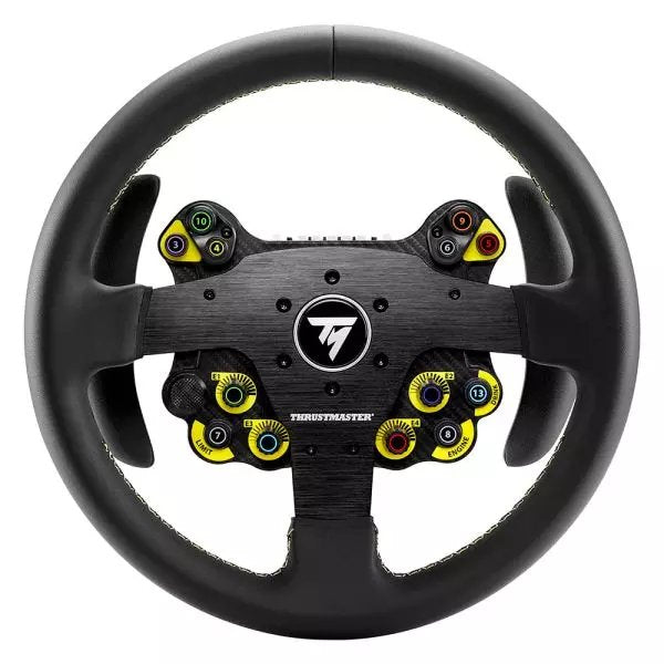 EAN 3362934003951 - Thrustmaster Evo Racing 32R Leather Negro, Amarillo Volante PC, PlayStation 4, PlayStation 5, Xbox, Xbox imagen 1