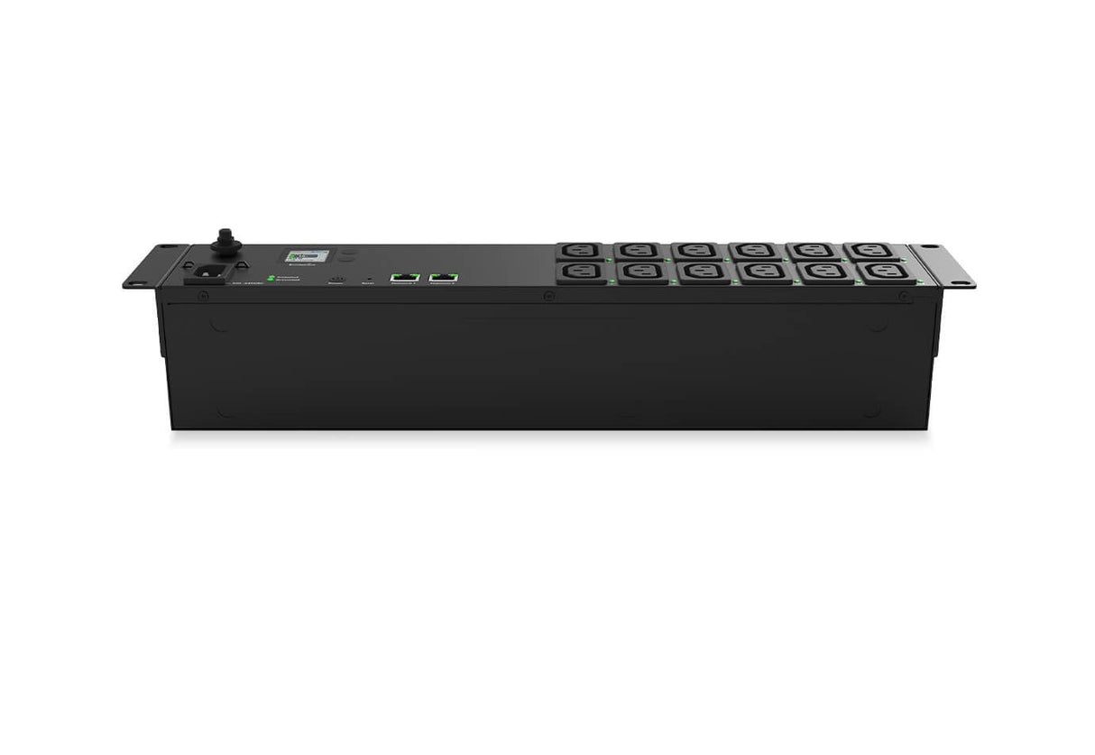 Pdu 2u Regleta Alimentaci N Inteligente Gesti N Cloud Programaci N Consumos Protecci N Sobretensiones Alertas 12 Salidas C13