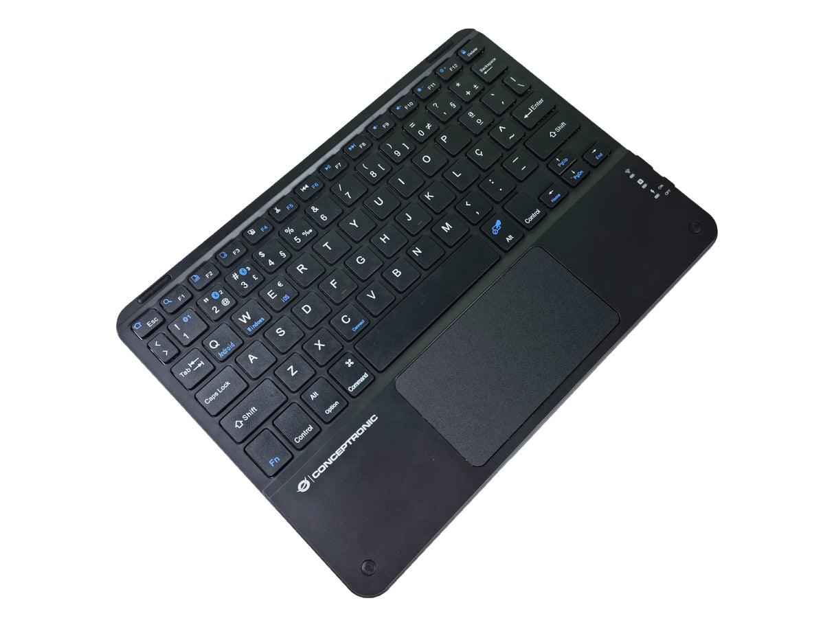 Conceptronic Wireless Teclado, Layout Portug. 10" Negro