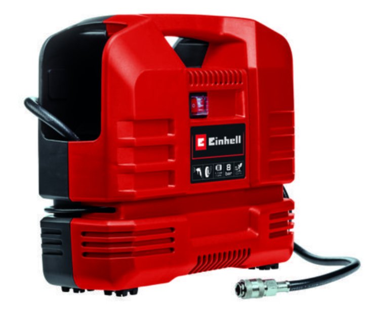 Set Compresor De Aire Einhell Tc-Ac 190 Of 1100 W 190 L/Min Corriente Alterna