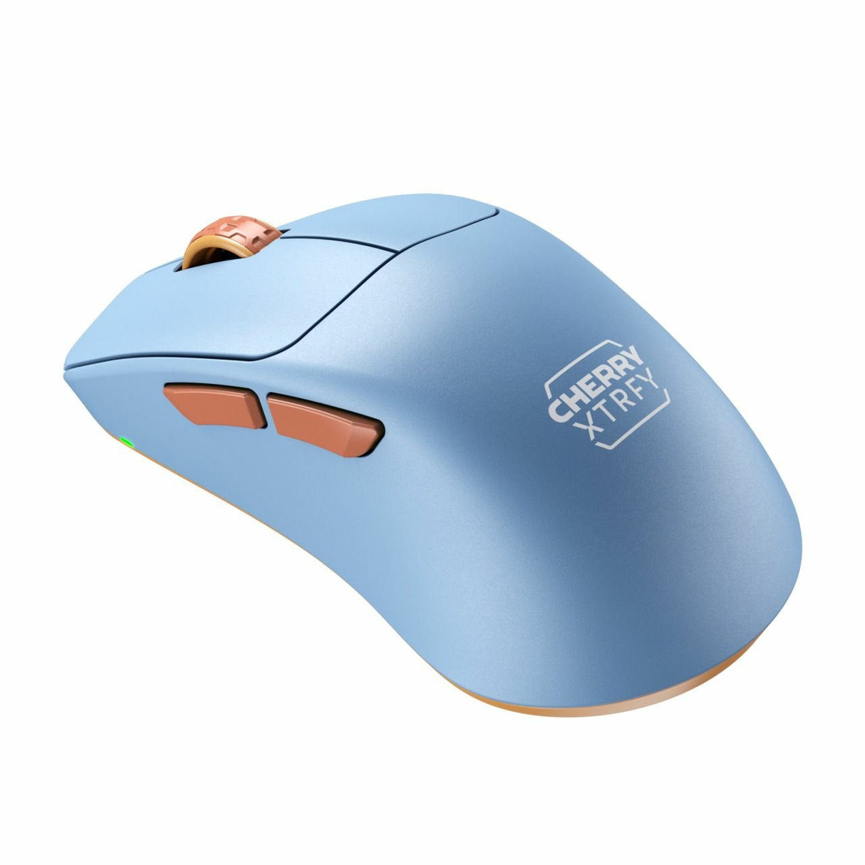 Ratón Cherry M64 Wireless, Gaming Azul Claro/Cobre Cx-M64w-Blue