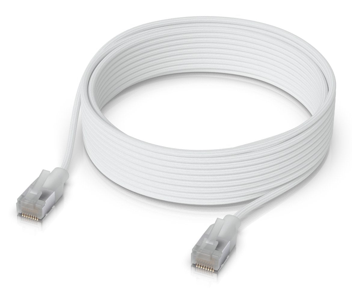 EAN 810084697313 - Ubiquiti UACC-Cable-Patch-EL-C6A-8M-W cable de red Translúcido, Blanco Cat6a Alrededor imagen 2