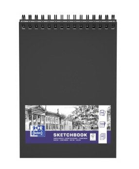 Oxford Skizzenbuch Sketchbook Blanko Din A4 - A4