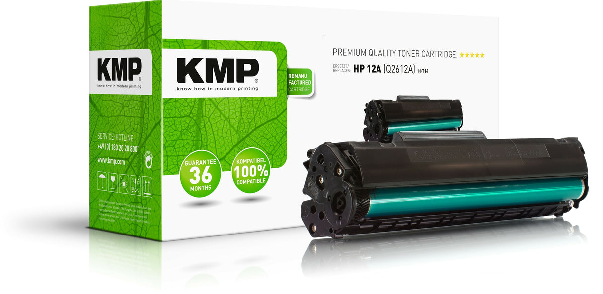 Kmp Toner Hp Q2612a Comp. Black 2000 S. H-T14