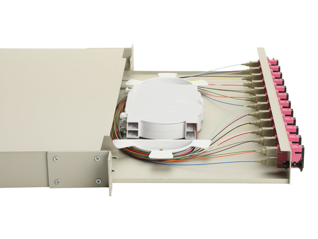 Equip Lwl-Spleisskamen 12-Port Sc-Duplex Om4 1u Komplett Gr