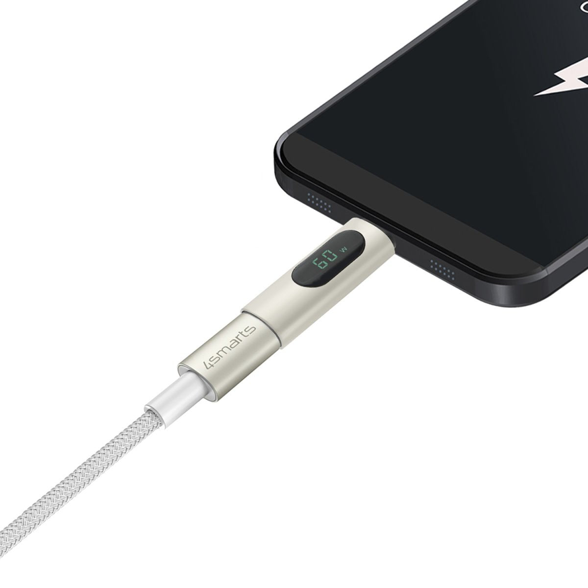4smarts Usb-C Kabelset Premiumcord 60w Incluye. Digit Adapter