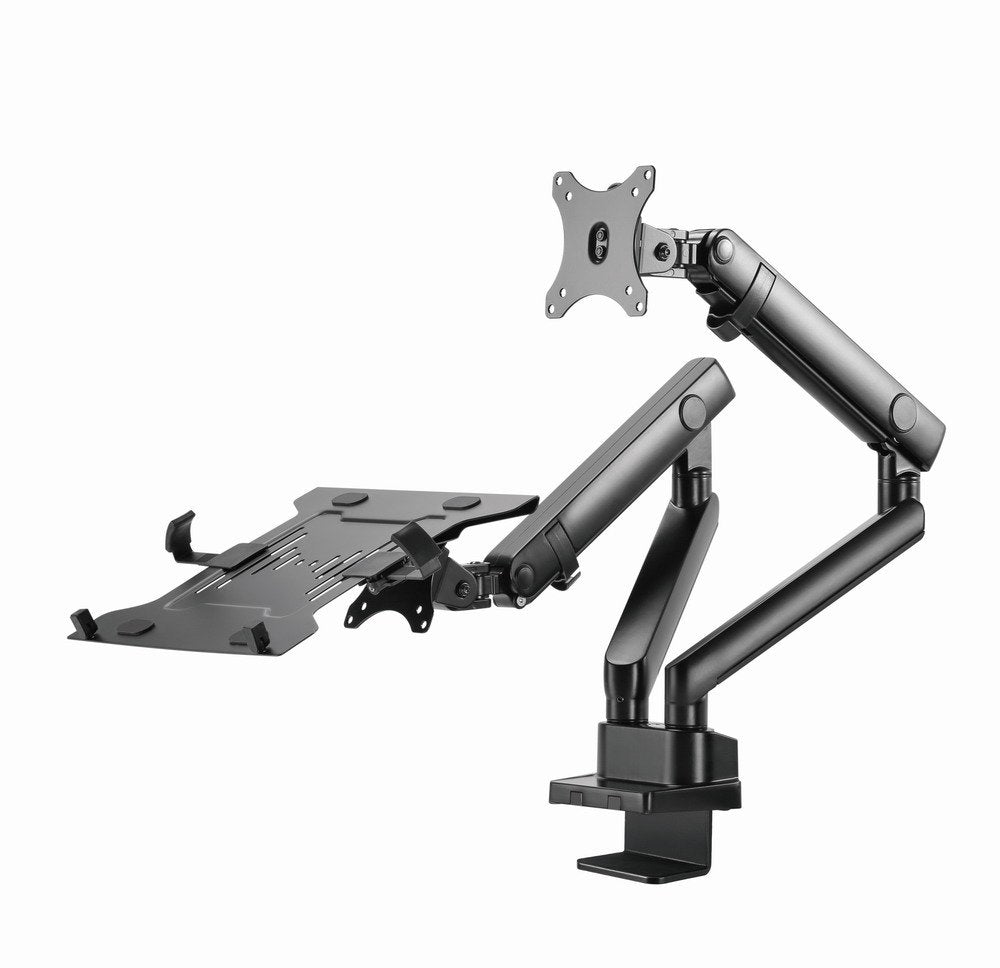 EAN 8716309127653 - Gembird MA-DA3-02 soporte para monitor 81,3 cm (32") Escritorio Negro imagen 5